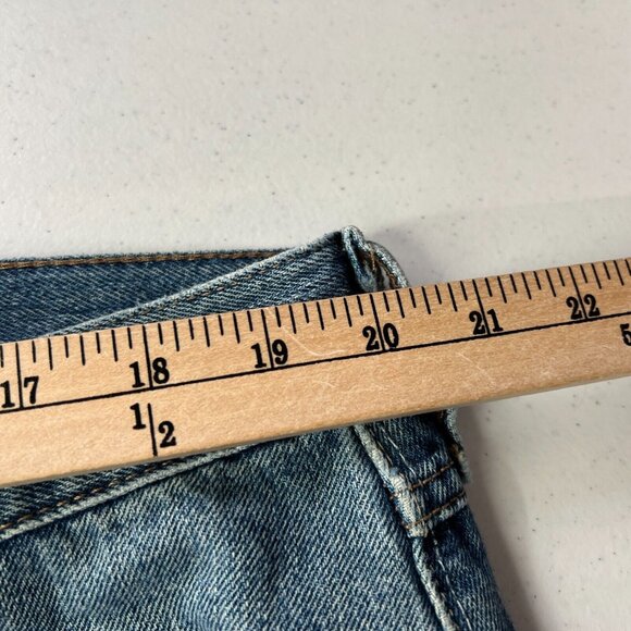 Ariat Jeans Mens 38 X 32 M2 Relaxed Boot Cut Blue Denim Medium Wash Cowboy * - Picture 11 of 13